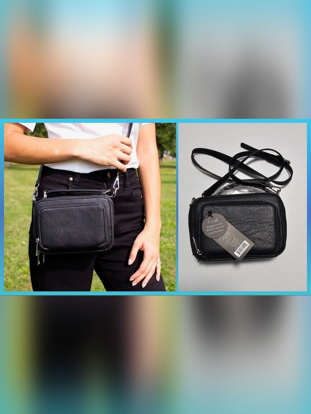 NWT K Carroll Kelsey crossbody Oprah's Favorite Thing! Kelsey Satchel/Crossbody